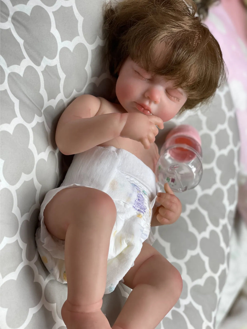 50 cm Full Body Silicone Vinyl Reborn Girls Doll Handmade Newborn Bebe Doll For Children Gifts